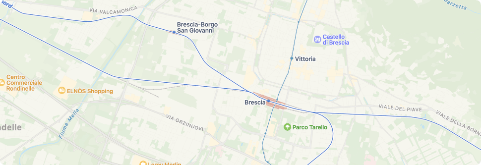 Mappa di Brescia